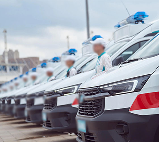 白云区服务车队展示